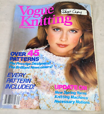 Vintage Vogue Knitting International Knitting Magazine Spring/Summer 1983