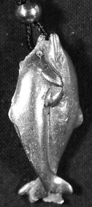 Sea Trek pendant - Enbracing Dolphins - Picture 1 of 2