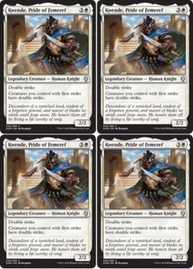 MTG - 4x KWENDE, PRIDE OF FEMEREF - Dominaria (U) - Bild 1 von 1