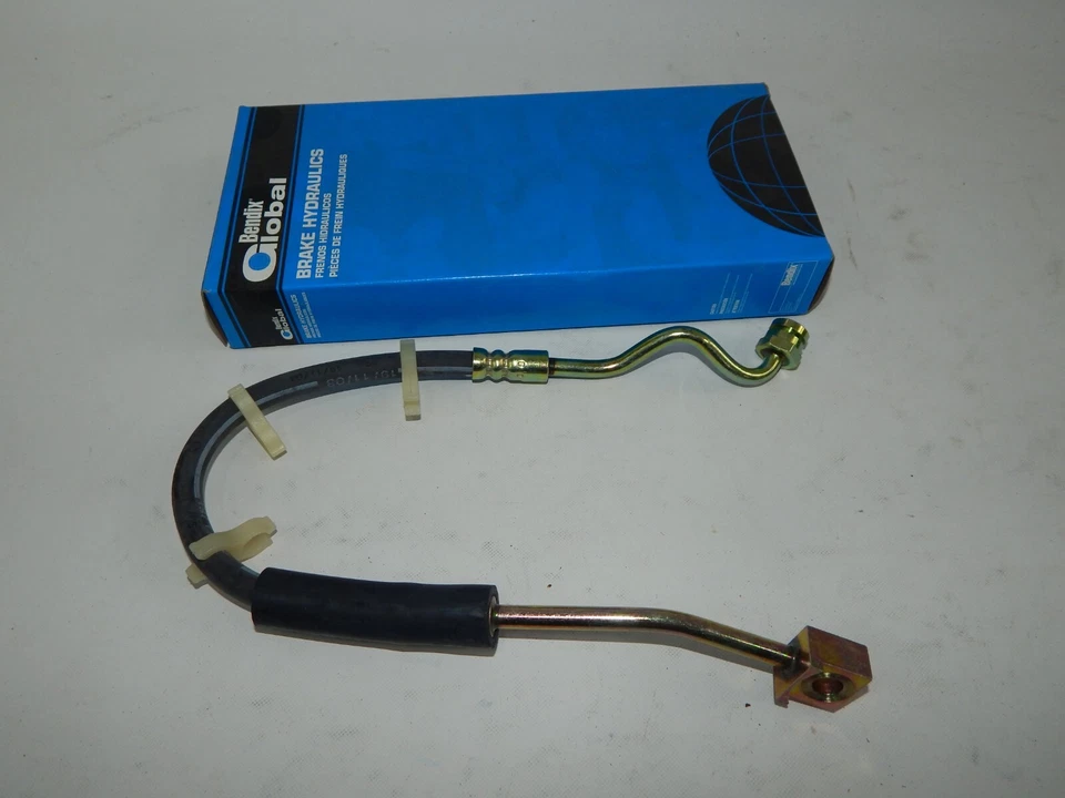 NEW 1993 1994 Ford Mazda Brake Hydraulic Hose Front Left Bendix 78196 PBH78196 - Image 1 of 2