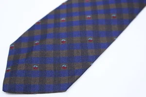 BORSALINO men's silk neck tie made in Italy - Picture 1 of 4