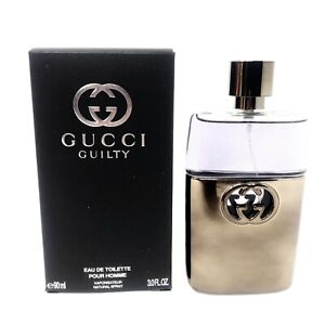 Gucci Guilty Cologne by Gucci, 3 oz EDT Spray for Men NEW In BOX