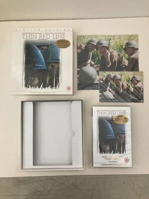 The Thin Red Line – Limited VHS Box Set w/ Stills & Cards 📬 Free UK Post Foto 1 de 4