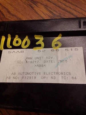 Chasis memoria ECM VIN E espejo de cuarto dígito compatible con 99-10 SAAB 9-5 190903 Foto 1 de 4