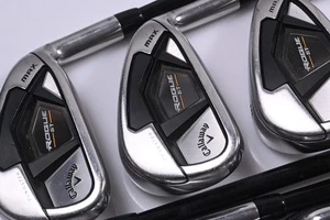 Callaway Rogue ST Max Irons / 6-PW+AW+SW / Regular Flex Tensei AV Blue 65 Shafts - Picture 1 of 7