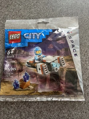 Lego 30663 Space Hoverbike Polybag Astronaut Minifigure Exploration New Sealed - Image 1 of 2