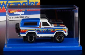 Ford Bronco Wrangler Hot Wheels RLC 2024 ’85 • Edición Chase • Estuche de acrílico - Imagen 1 de 10