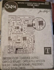Sizzix 3D Texture Fades Embossing Folder von Tim Holtz Neu - Bild 1 von 2
