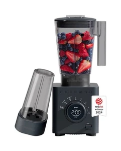 Licuadora de encimera Chefman Obliterator 48 oz 1380 vatios + tarro de viaje - medianoche - Imagen 1 de 19