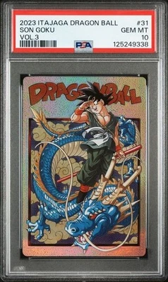 PSA10 2023 ITAJAGA DRAGON BALL VOL.3 31 SON GOKU - Image 1 of 2