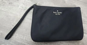 Kate Spade Chelsea Medium Black Nylon Wristlet Bag - Picture 1 of 5
