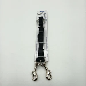 Acoplador extensor de correa ajustable Petmate Take Two 5/8" X 18-24” negro pequeño/medio - Imagen 1 de 3