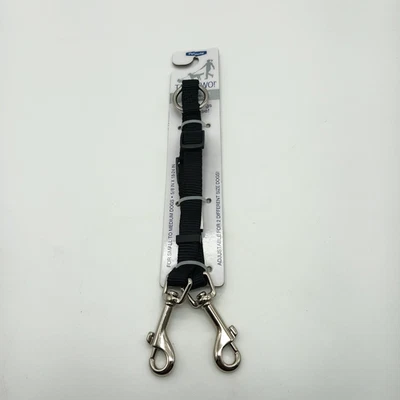 Petmate Take Two Adjustable Leash Extender Coupler 5/8" X 18-24” Black Sm/Medium - Image 1 of 3