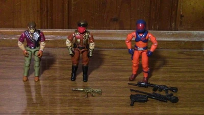 GI Joe Sonic Fighters Lot Tunnel Rat Viper Lamprey 1990 Hasbro - Image 1 of 4