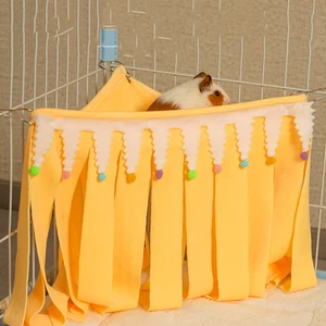 Hide Guinea Pig Corner Hideout Corner Peekaboo Toys Cozy Cage Accessories - Picture 1 of 9