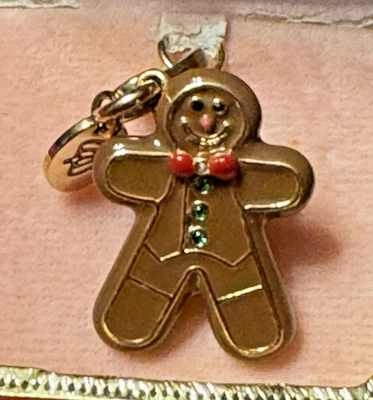 Juicy Couture Gingerbread Man Edición Limitada Charm para pulsera 2010 Foto 1 de 4