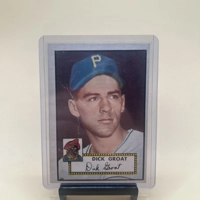 1952 Topps #369 Dick Groat Piratas de Pittsburgh Foto 1 de 4