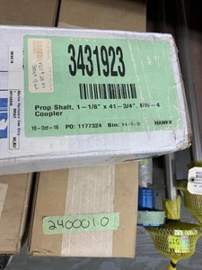 Malibu Ski Boat propeller shaft and BW-4 coupler 3431923 - Picture 1 of 3