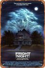 Fright Night 1985 Movie Poster Horror Movie Tin Sign Vintage Style Wall Plaqu...