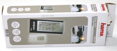 Hama "EWS-800" Elektronische Wetterstation mit Aussensensor, Schwarz - Bild 1 von 2