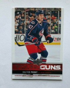 2012-13 Upper Deck Series 1 Young Guns  #214 Dalton Prout  Blue Jackets