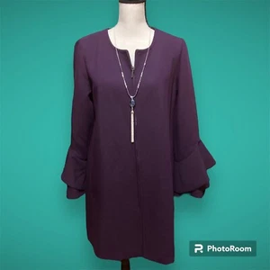 Alfani Jacket Size L Dark Fig Purple Color MSRP $109 NWT *READ* - Picture 1 of 12