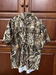 Drake Waterfowl EST Wingshooter's Shirt S/S Advantage Max 4 HD Mens Small - Picture 1 of 4