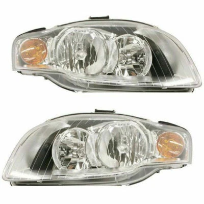 Nuevo Juego de 2 Conjunto de Faros Laterales Derecha y Derecha para Audi A4 S4 RS4 A4 Quattro Foto 1 de 4