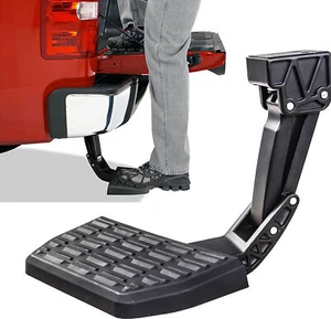 Rear Bed Step Retractable Tailgate Step Fit For Mitsubishi Triton L200 2024 2025 - Picture 1 of 9