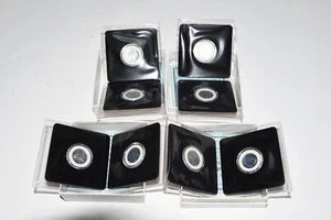 (4) Belgium Elevator Hoard 1943 Cent US 1944 2 Franc Belgium BU in Boxes - Picture 1 of 5