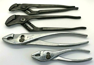 VTG Channel Lock Williams Thorsen USA Pliers Set Lot Slip Joint Tongue Groove