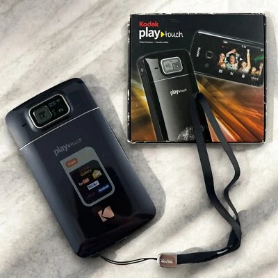 Kodak PLAYTOUCH High Definition Camcorder 1080p HD Video Camera W/ Box - Image 1 of 4