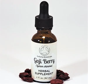 Suplemento herbal GOJI BERRY / Tintura de extracto líquido / Lycium chinense - Imagen 1 de 9