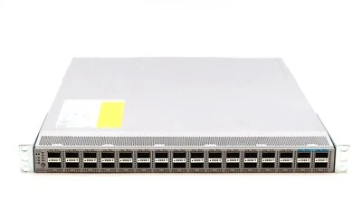 Cisco Nexus 32-Ports x 40/50Gbe QSFP+ Network Switch W/Ears P/N: N9K-C93180LC-EX - Image 1 of 3