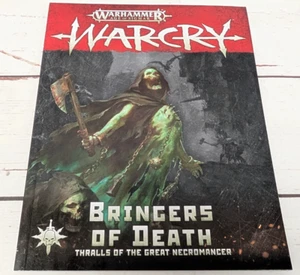 Warhammer Age Of Sigmar Warcry Bringers Of Death PB Libro GW Escaramuza Fantasía - Imagen 1 de 12