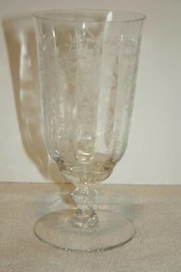 Heisey Orchid crystal Ice Tea Tumbler - Picture 1 of 6