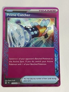 Pokémon TCG Prime Catcher Holo Trainer Item Card 157/162 2024 - Picture 1 of 2