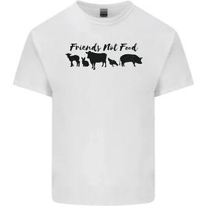 Camiseta Prenda para el torso de algodón Friends Not Food Vegana para Hombres Animales Vegetarianos Friends Not Food - Imagen 1 de 89