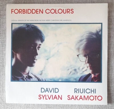 David Sylvian / Riuichi Sakamoto 'FORBIDDEN COLOURS' 12" NM/EX (1983) - Image 1 of 3