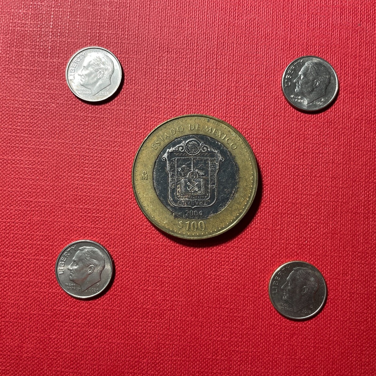 値下げ Mexico coin 2004 100 Peso 銀貨新品 100 pesos 2004 - Nuevo León, Mexico - uCoin.net