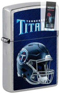 Zippo 48449 NFL Tennessee Titans Helmet Lighter + FLINT PACK - Picture 1 of 1