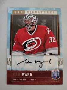 Cam Ward 2006-07 BAP Signatures Autographed Card - Imagen 1 de 2