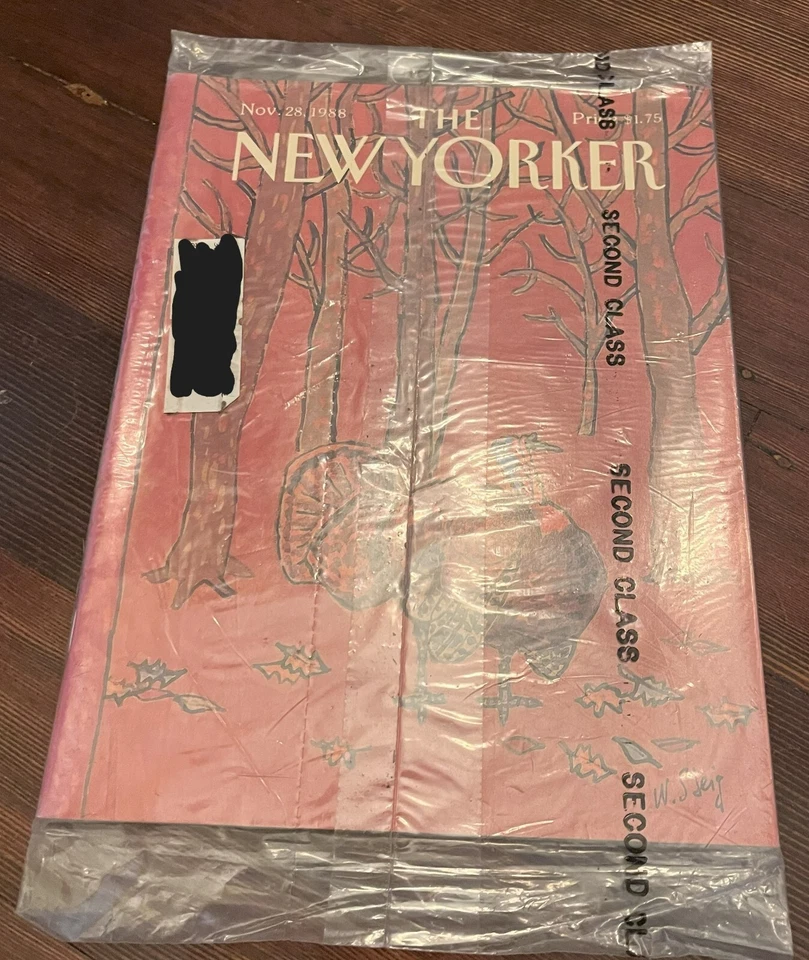 NEW YORKER MAGAZINES,   80 in lot, Dec'87 - Aug'89, new, most in plastic sleeve - Image 1 of 1