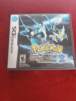 Pokemon: Black Version 2 (Nintendo DS, 2012) Authentic With Case Plays Great • 32€