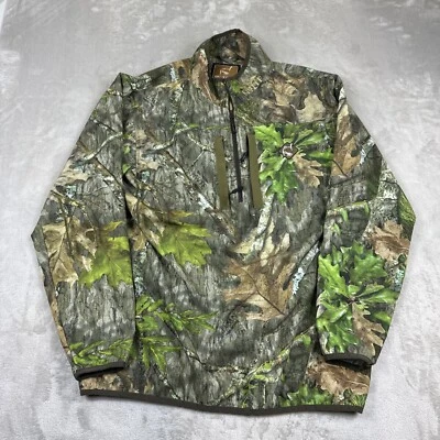 Ol' Tom NWTF Technical Turkey Hunting Shirt Camo Men's Size L Vented Mossyoak - Image 1 of 4