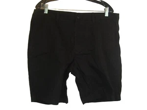 Mens NWT LOGG Navy Cotton Flat Front Bermuda Shorts sz 36 x 9" - Picture 1 of 5