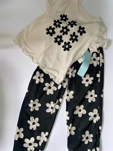 CAT & JACK Girls DAISIES Pajama Set New NWT Girls Shirt S 6/7 (3A) - Picture 1 of 8