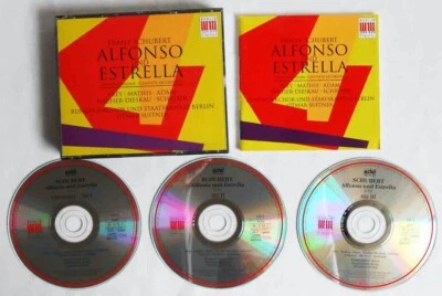 2CD Box Schubert: Alfonso und Estrella (Berlin Classics) 1994 - Bild 1 von 2
