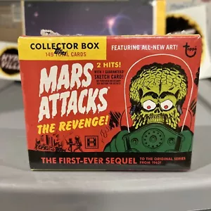 🔥 2017 Mars Attacks The Revenge Factory Sealed Set RARE Topps Collectors Box 🛸 - Picture 1 of 5