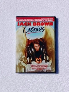 Jack Brown, Genius 1995 (DVD, 2009) Timothy Balme Lisa Chappell NEW Sealed - Imagen 1 de 2